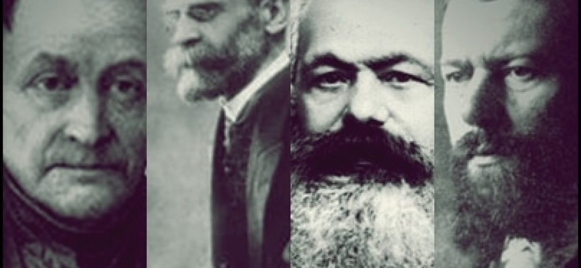 Clássicos da sociologia: Comte, Marx, Durkheim e Weber