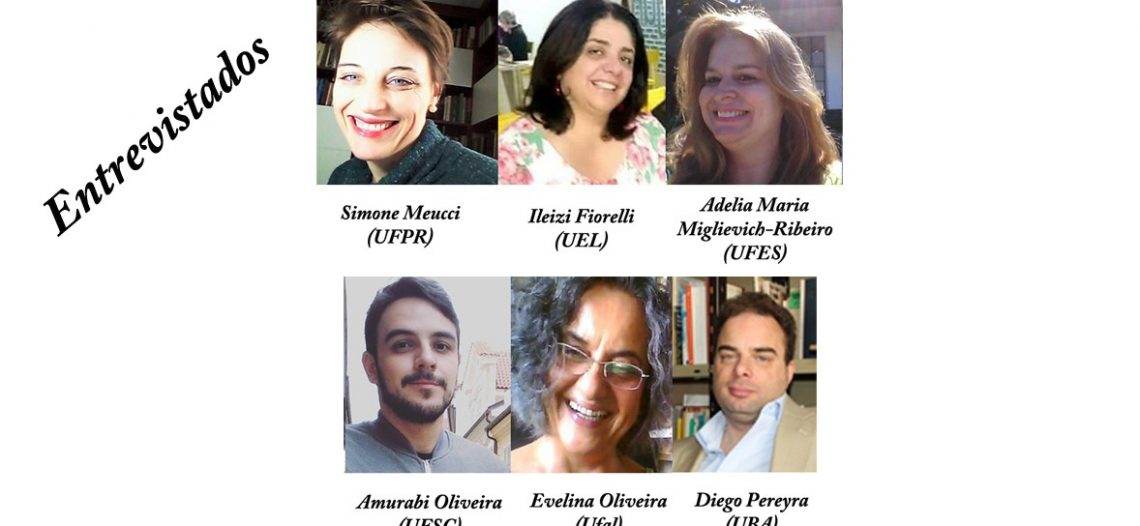 Entrevistas a alguns dos pesquisadores da temática ensino das Ciências Sociais